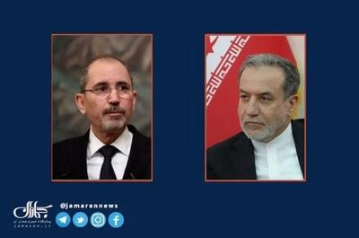  پیام تسلیت وزیر امور خارجه اردن به عراقچی