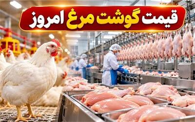  قیمت مرغ امروز دوشنبه ۱۳ مهر ۱۴۰۵؛ فیله و ران مرغ چند؟