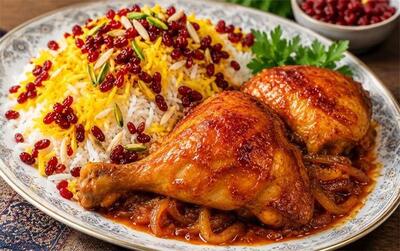طرز تهیه مرغ مجلسی رستورانی؛ فوتوفن مرغ خوشرنگ و آبدار با سس مخصوص