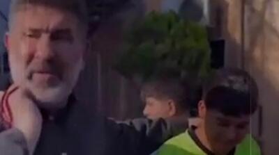 مکالمه انگلیسی سعید حدادیان با کودکان را می‌بینید