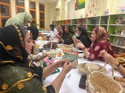  رویداد گردشگری «تجربه حصیربافی» در بندرعباس برگزار شد
