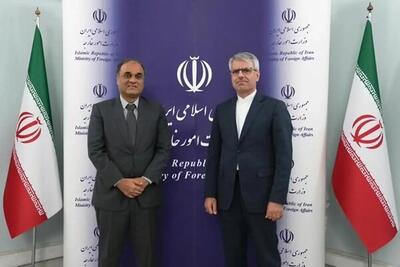  دیدار سفیر پاکستان با سخنگوی وزارت امور خارجه
