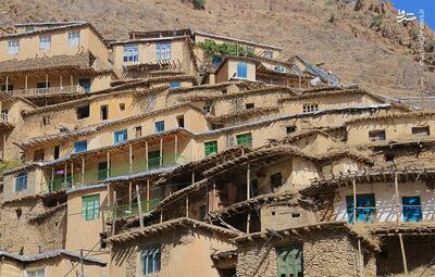  عکس/ معماری اصیل در روستاهای کردستان