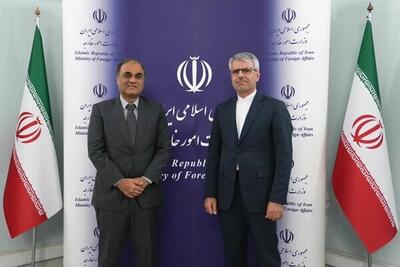  دیدار سفیر پاکستان با سخنگوی وزارت امور خارجه