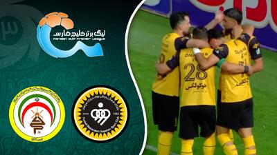  خلاصه بازی سپاهان 6 - فجرسپاسی 1