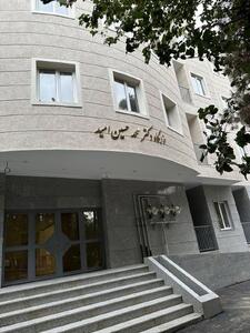  تصویر جنجالی از کوی دانشگاه تهران؛ نام محمدحسین امید بر سردر خوابگاه+ عکس