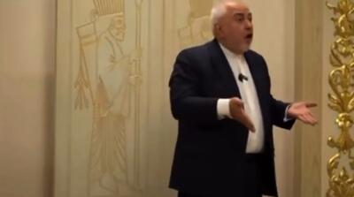  بخش دیگری از ویدیوی جنجالی ظریف درباره ترک مخاصمه
