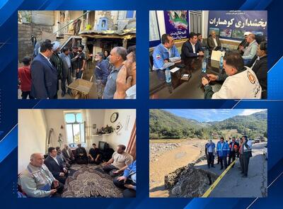  دستور پرداخت آنی خسارت واحدهای آسیب‌دیده از سیل مینودشت صادر شد