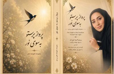  کتاب «پرواز پرستو به سوی نور» در کرمانشاه رونمایی شد