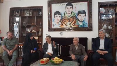 قائمپناه: اگر جانفشانی شهدا نبود، ایران هم نبود / تأکید معاون اجرایی رئیسجمهور بر پاسداشت یاد شهدا و تکریم خانوادههای آنان