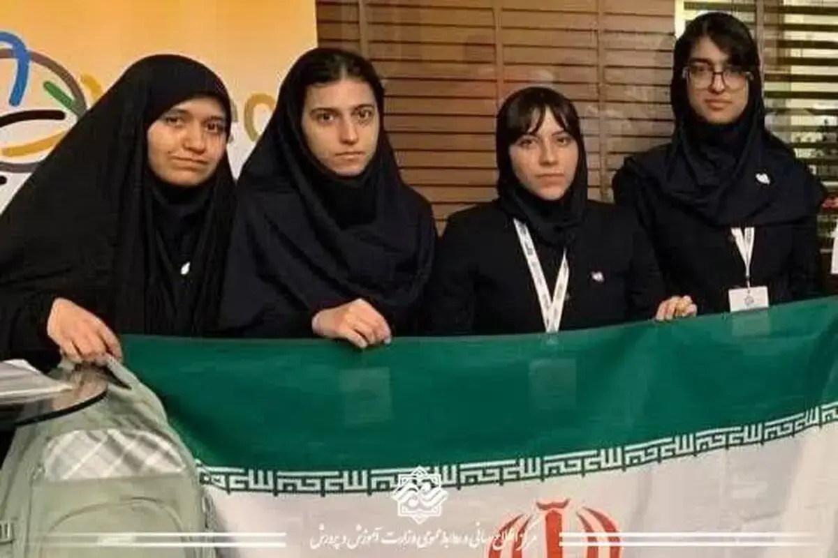 فیلم / دختران ایرانی جهان را غافلگیر کردند؛ رتبه اول المپیاد جهانی جغرافیا برای ایران