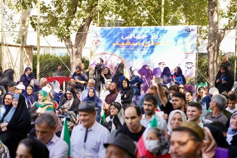  مراسم روز جهانی عصای سفید برگزار شد؛ تاکید بر عدالت‌محوری در ورزش نابینایان و کم‌بینایان