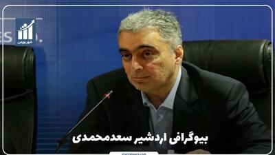  اردشیر سعدمحمدی کیست؟ بیوگرافی مدیر توسعه معادن و فلزات