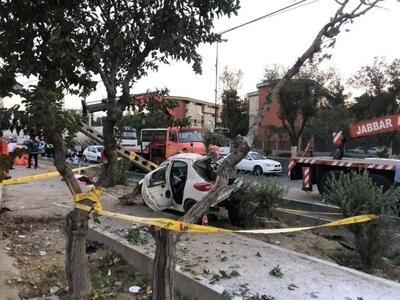  تصادف مرگبار پژو ۲۰۷ در بزرگراه بسیج/ فوت دو زن و مصدومیت یک مرد در حادثه