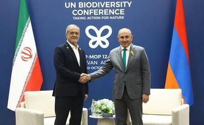  دیدار پزشکیان با نخست وزیر ارمنستان