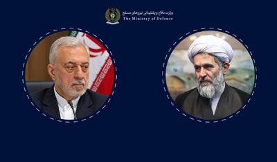 دیدار رئیس سازمان بسیج مستضعفین با مهرداد اخلاقی/ تأکید بر تقویت ظرفیتهای دفاعی کشور