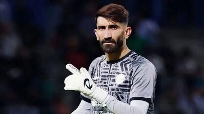 بیرانوند: توپ طلا را ببرم به آنها تقدیم میکنم/ مسئولیت من سنگین شد!