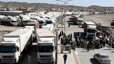  3 هزار کامیون ایرانی پشت مرز با پاکستان گیر کردند