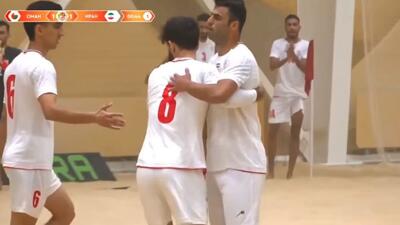  خلاصه بازی تیم ملی فوتبال ساحلی ایران 8-2 عمان