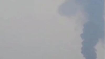  ببینید | انفجار و آتش‌سوزی در موتورخانه نفتکش متخلف در اثر اصابت با مین دریایی در جنوب تنگه هرمز