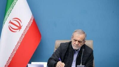  پیام پزشکیان در پی قهرمانی تیم ملی کشتی آزاد ایران در آمریکا