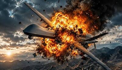  انهدام پنجاه و چهارمین فروند MQ-9 آمریکا در تنگه هرمز | آخرین خبر