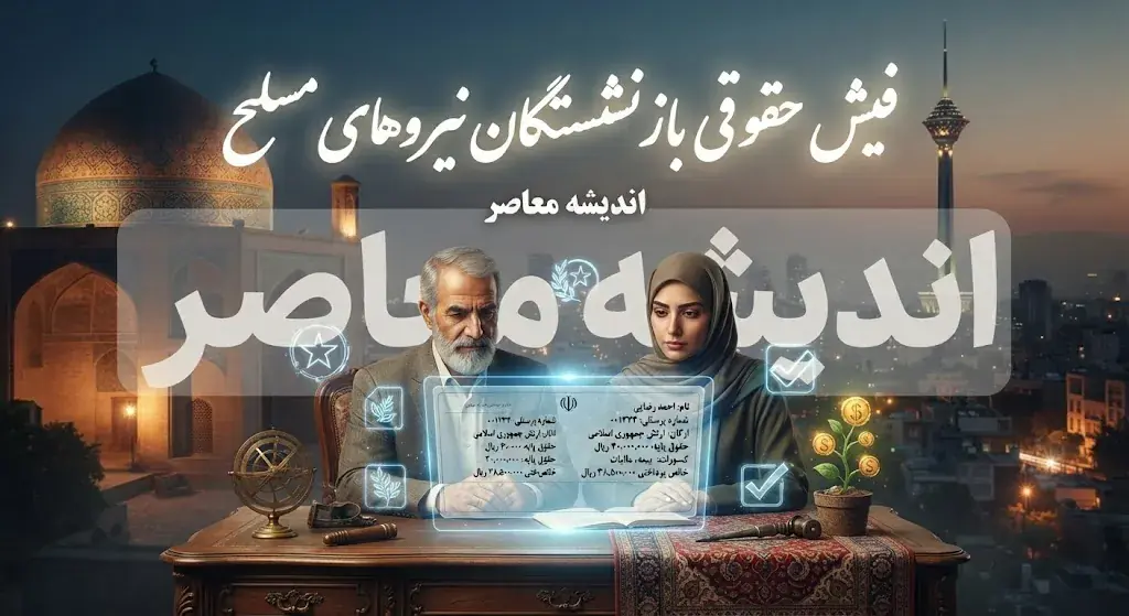  دانلود فیش حقوقی بازنشستگان نیروهای مسلح با گوشی؛ راهنمای ورود به سامانه ساتا و دریافت PDF فیش حقوقی مهر ۱۴۰۵