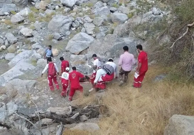  پیدا شدن پیکر مرد ۶۲ ساله پس از ۵۴ ساعته جستجو در تنگه جزین