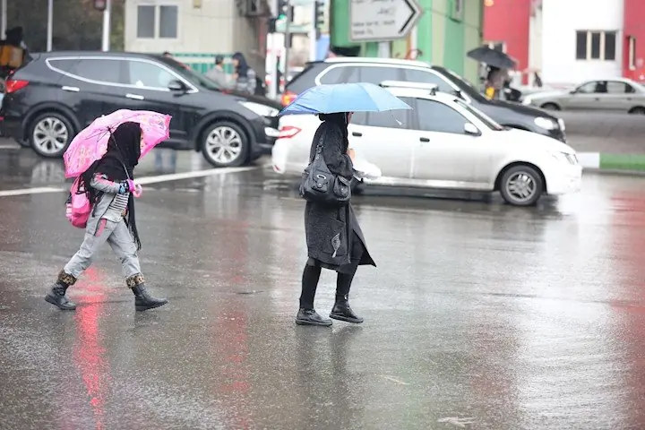  سامانه بارشی در راه ایران | هشدار باران، رعدوبرق و وزش باد شدید در چند استان