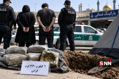  کشف بیش از یک کیلوگرم مواد مخدر دفن‌شده در پارکینگ شمالی