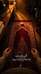  عکس/کار و بازار نباید یاد خدا را از دلت ببرد... | آخرین خبر