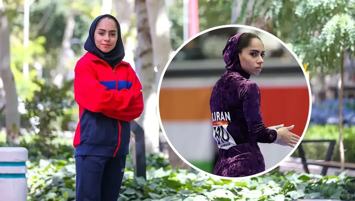 تصاویر هنگامه هادیانی، نخستین ژیمناست زن ایرانی در بازیهای آسیایی پس از انقلاب