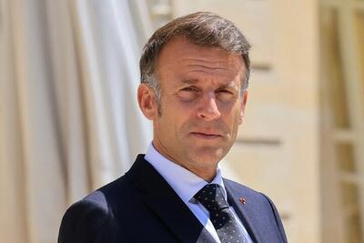  ماکرون وارد ریاض شد