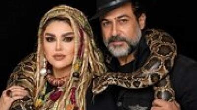  هدیه متفاوت رامین راستاد برای همسرش در ولنتاین: یک مار + فیلم - مردم سالاری آنلاین
