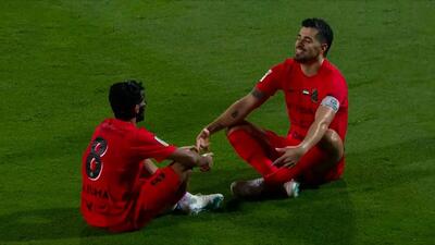  گل دوم شباب الاهلی به العین توسط سعید عزت اللهی