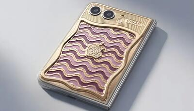  گوشی تاشو ۹۰ هزار دلاری اپل رونمایی شد؛ اثر هنری با الماس‌های طبیعی | آخرین خبر
