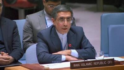  نماینده ایران در سازمان ملل: محاصره دریایی آمریکا بخشی از اقدامات تجاوزکارانه است