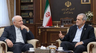  دیدار استاندار مازندران با دکتر پزشکیان