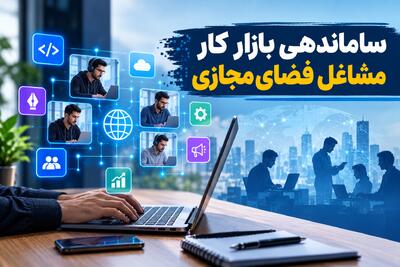  سازوکار نظارت بر اجرای سند ساماندهی بازار کار مشاغل مجازی بررسی شد