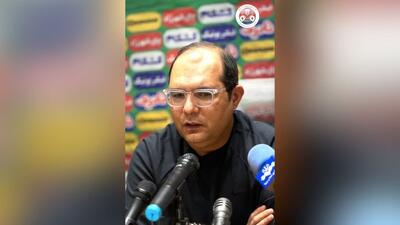  محمد ربیعی: 6 بازیکن خودمان را برای بازی فردا نداریم