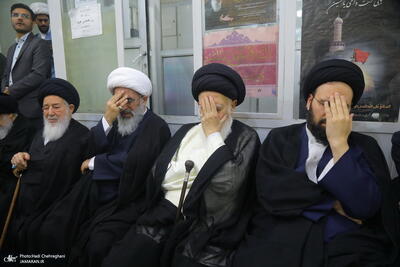  مراسم بزرگداشت مرحوم آیت الله حیدری (ره) در قم