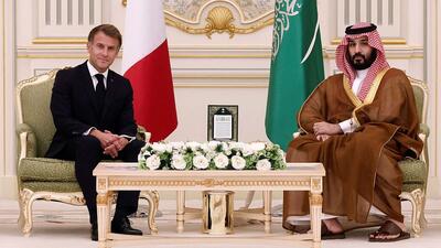  دیدار و گفت و گوی بن سلمان و مکرون؛ عربستان وعده افزایش عرضه گازوئیل داد