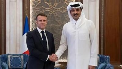  همراهی قطر با فرانسه در محکوم کردن دفاع ایران در برابر آمریکا و اسرائیل!