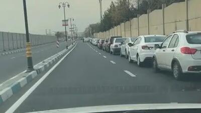  فیلم شلوغی برخی پمپ بنزین‌ های تهران امروز پنجشنبه 30 مهر 1405!