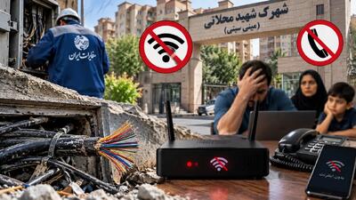  اعتراض هزاران خانواده در شهرک شهید محلاتی (مینی‌سیتی) به قطع چندروزه اینترنت و تلفن ثابت / هزاران خانواده در بلاتکلیفی؛ اینترنتی که هزینه‌اش پرداخت شده، چه می‌شود؟