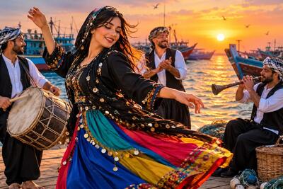  دانلود ریمیکس بندری شاد جدید طولانی پر انرژی