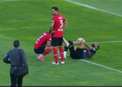 علیرضا بیرانوند مصدوم شد! (عکس)