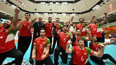  والیبال نشسته ایران قهرمان بازی‌های پاراآسیایی شد