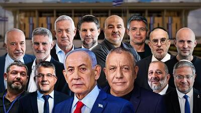  لرزش پایه‌های قدرت بی‌بی؛ پیشتازی ائتلاف رقیب نتانیاهو در نظرسنجی‌های انتخاباتی اسرائیل