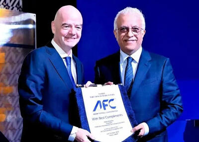  حمایت قاطع AFC از اینفانتینو برای ریاست فیفا - پارس فوتبال